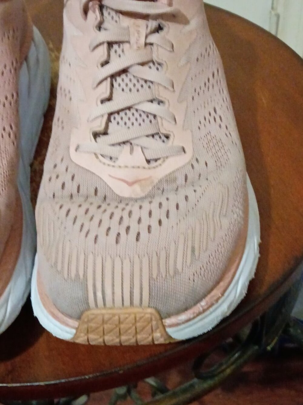 Hoka One One Clifton 7 Women's Sneakers Women's Size 11B 1110509 Pale Mauve - Picture 8 of 15